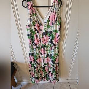 Tommy Hilfiger Pink Floral Dress